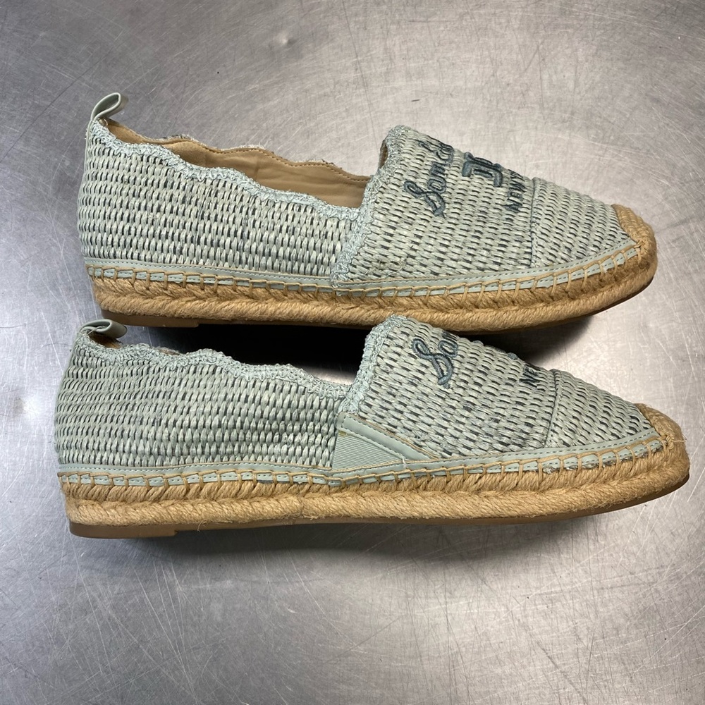 Sam Edelman Women's Natural Karla Green Espadrille Sz 9 NWT